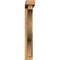 Ekena Millwork Funston Block Rough Sawn Bracket w/ Offset Brace, Western Red Cedar, 4"W x 28"D x 28"H BKT0402X28X28FST05RWR - alternate 4